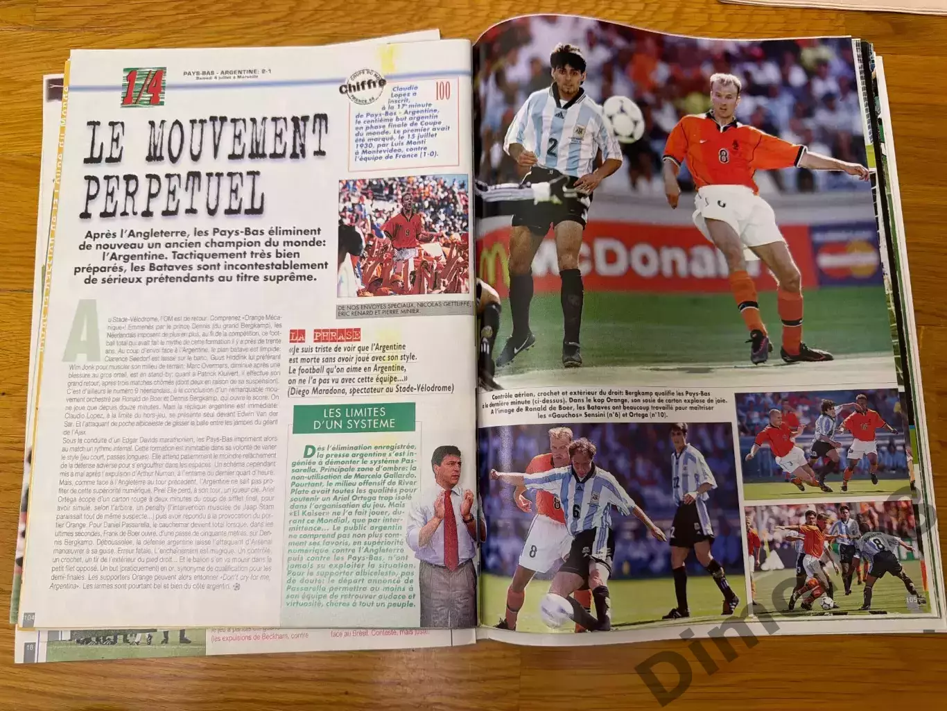 Onze mondial’114/1998г все о ч м 98г без обложки и финала 7