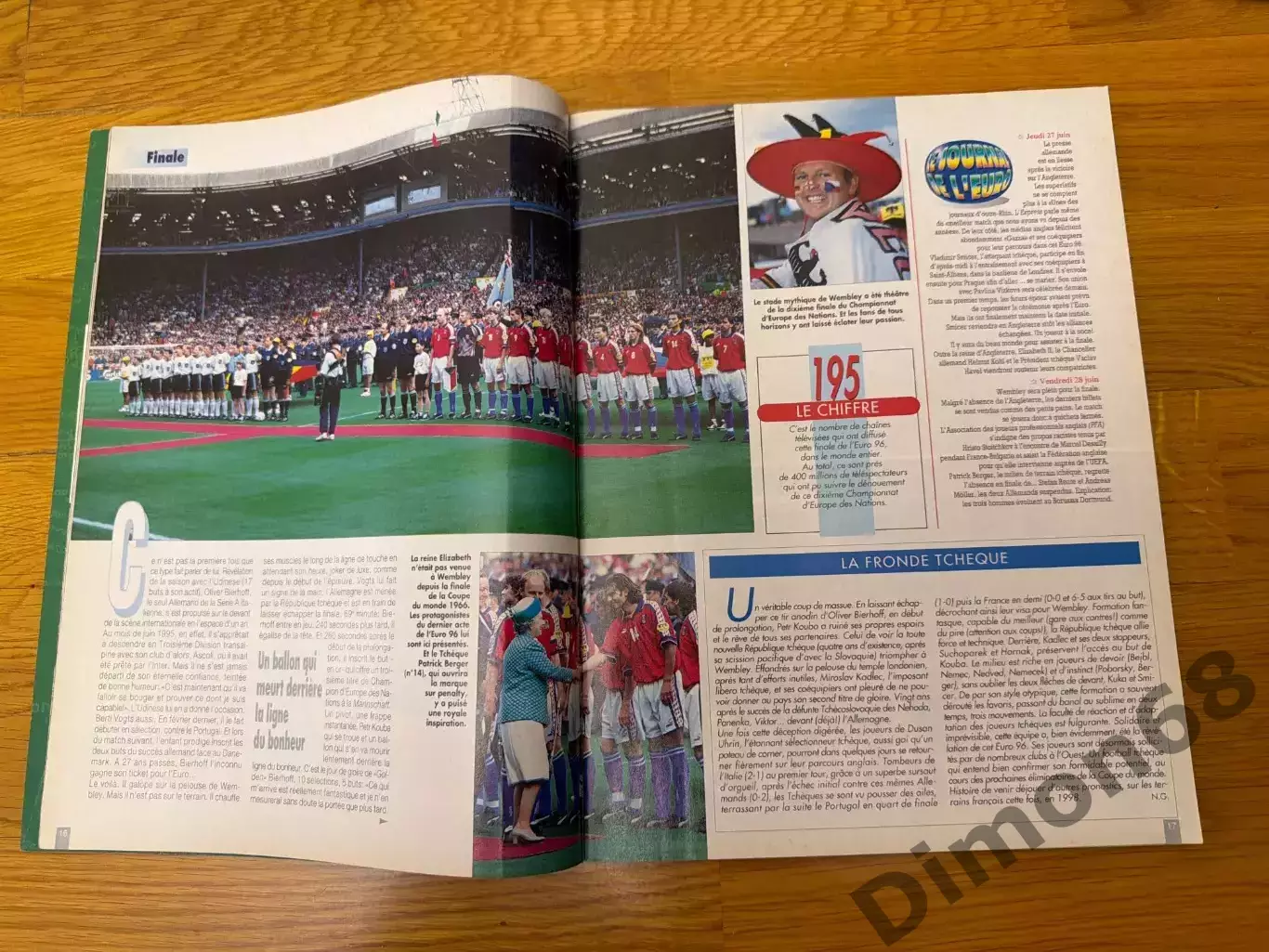 Onze mondial’90/1996г все о ч е 96г журнал целый кроме плаката а2 3