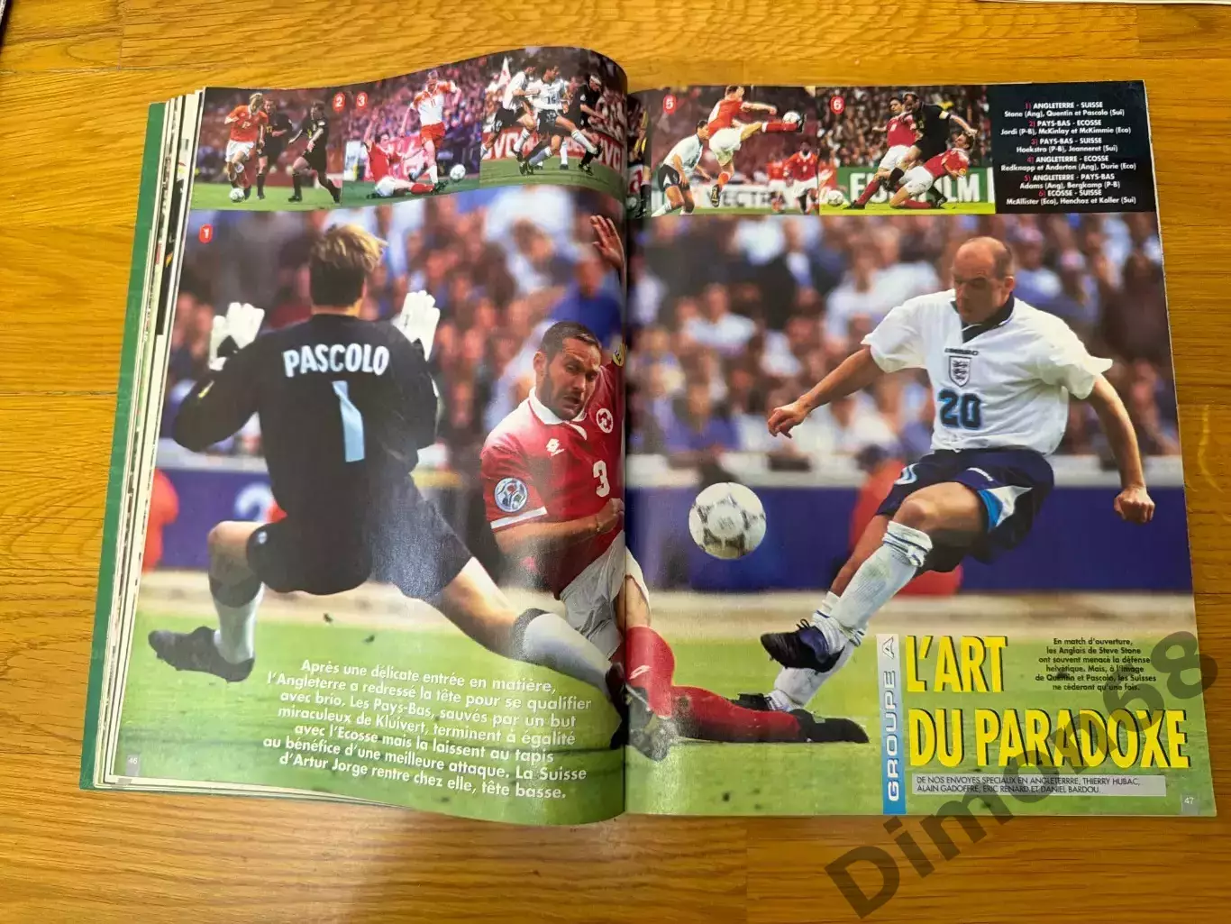 Onze mondial’90/1996г все о ч е 96г журнал целый кроме плаката а2 7
