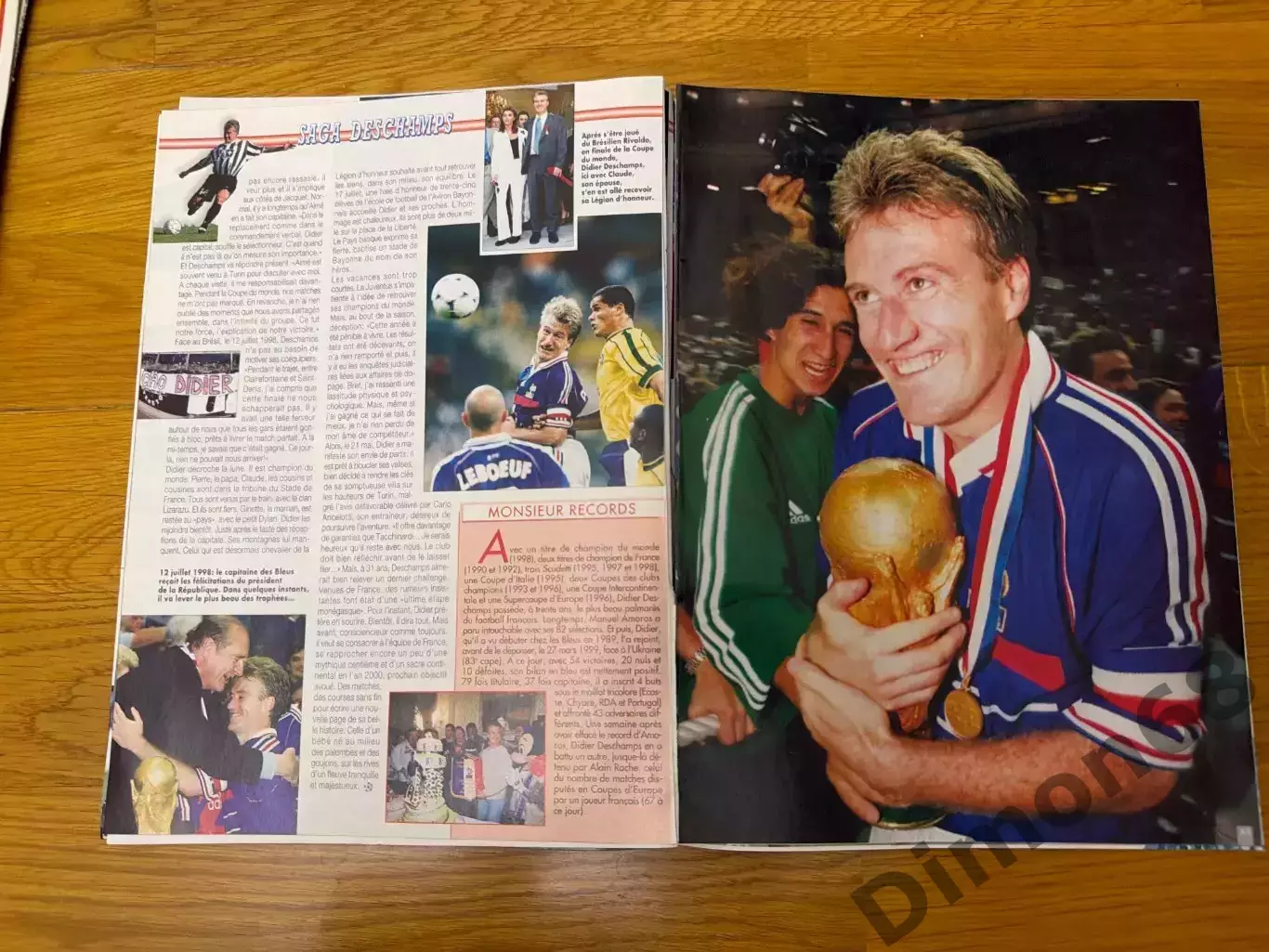 Onze mondial’125/1999г без обложки и не целый 7