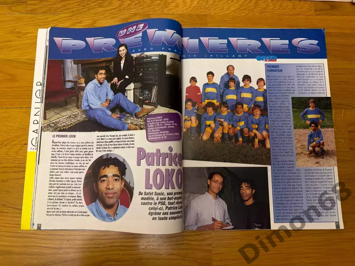 Onze mondial’69/1994г журнал не целый 3