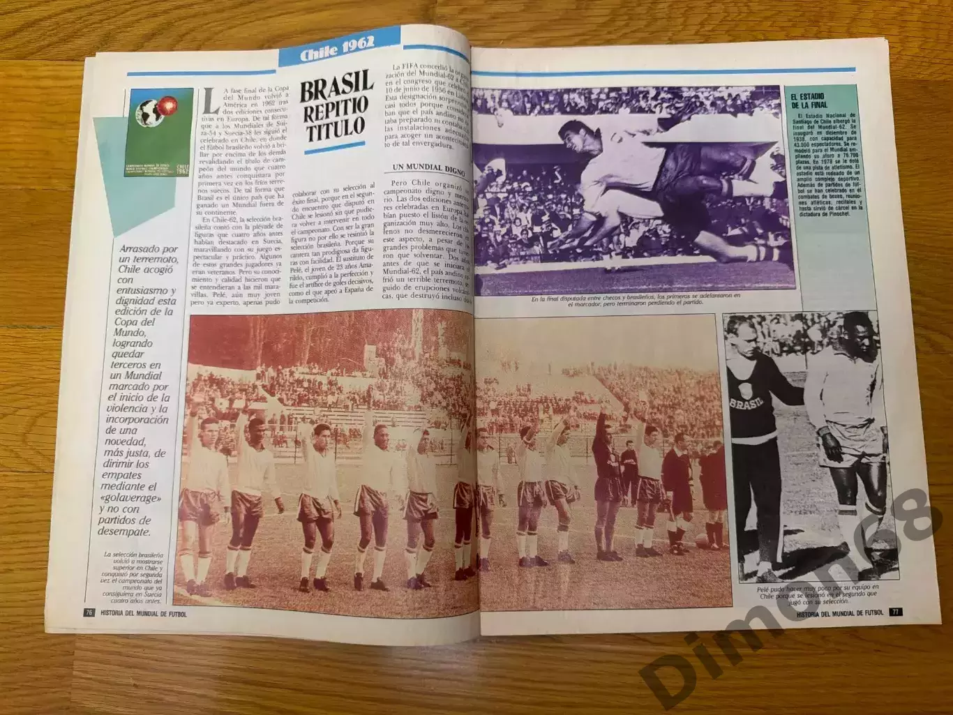 FUTBOL mondial 1962г ; 1966г 2