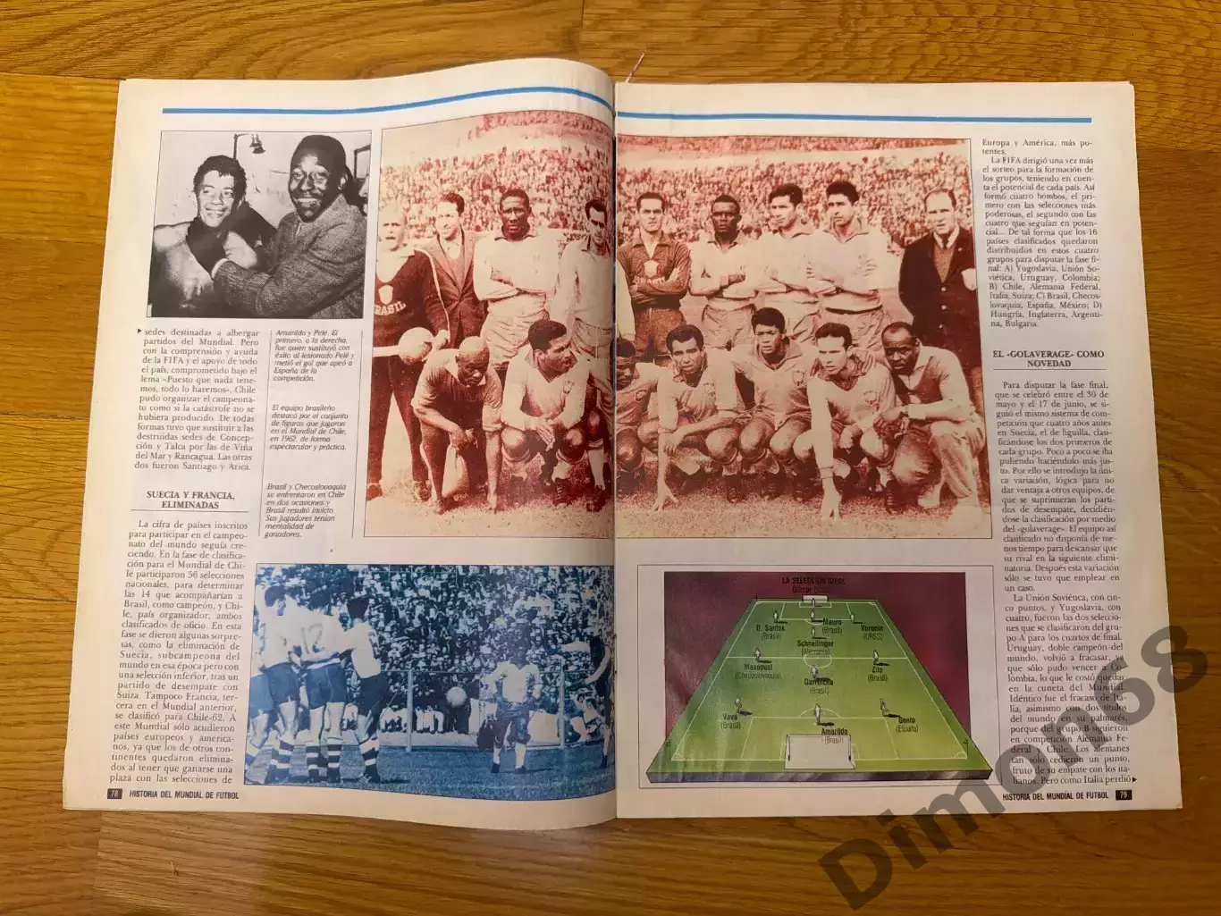FUTBOL mondial 1962г ; 1966г 3