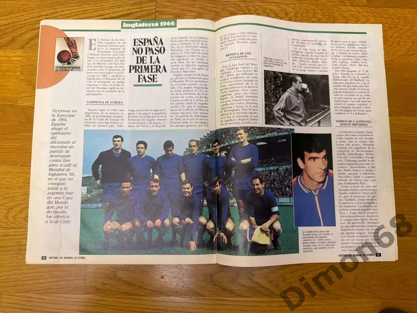 FUTBOL mondial 1962г ; 1966г 6