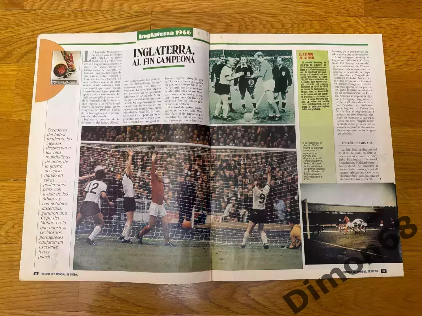 FUTBOL mondial 1962г ; 1966г 5