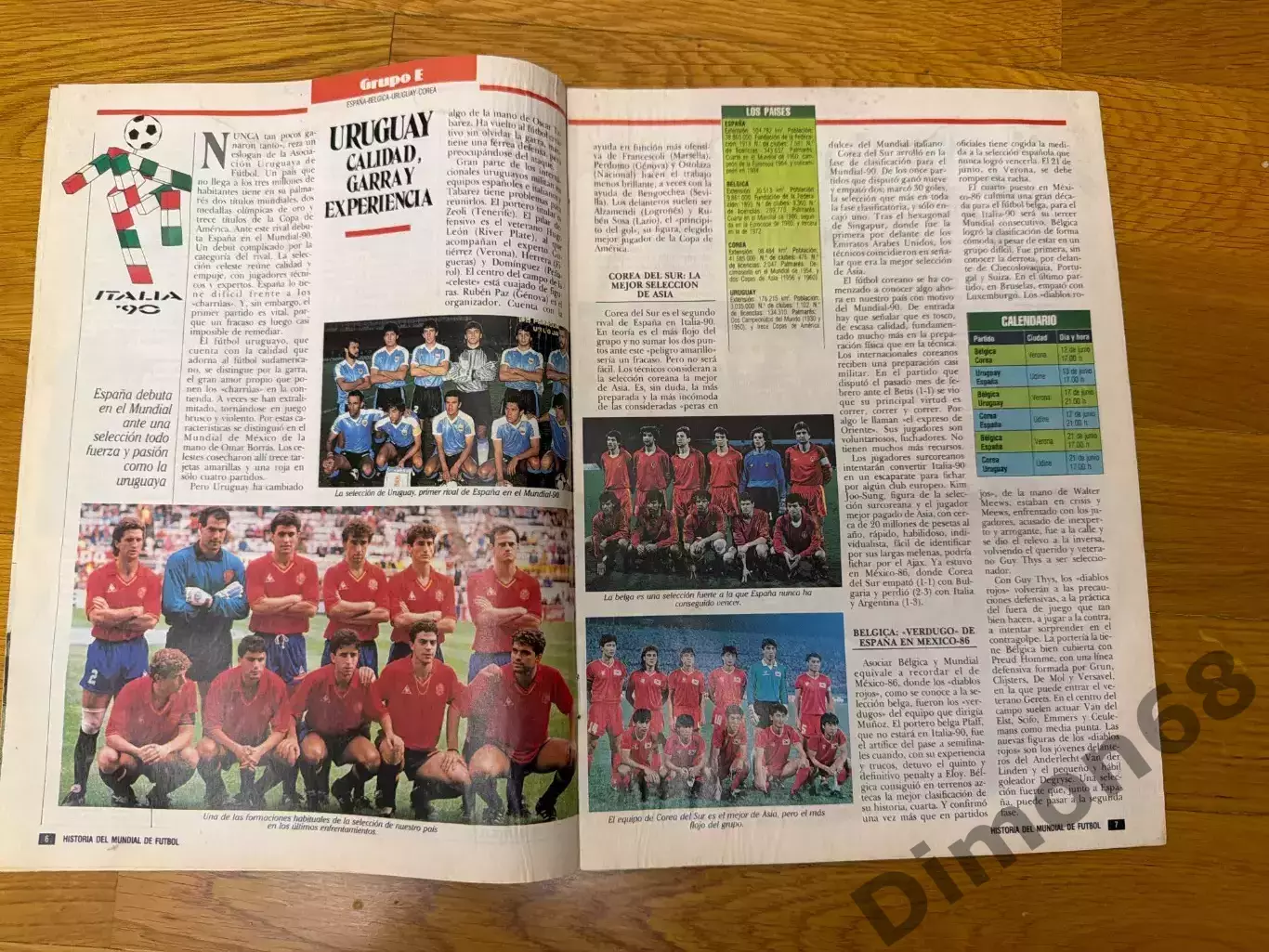 FUTBAL Historia del Mundial постер сб Италии 2