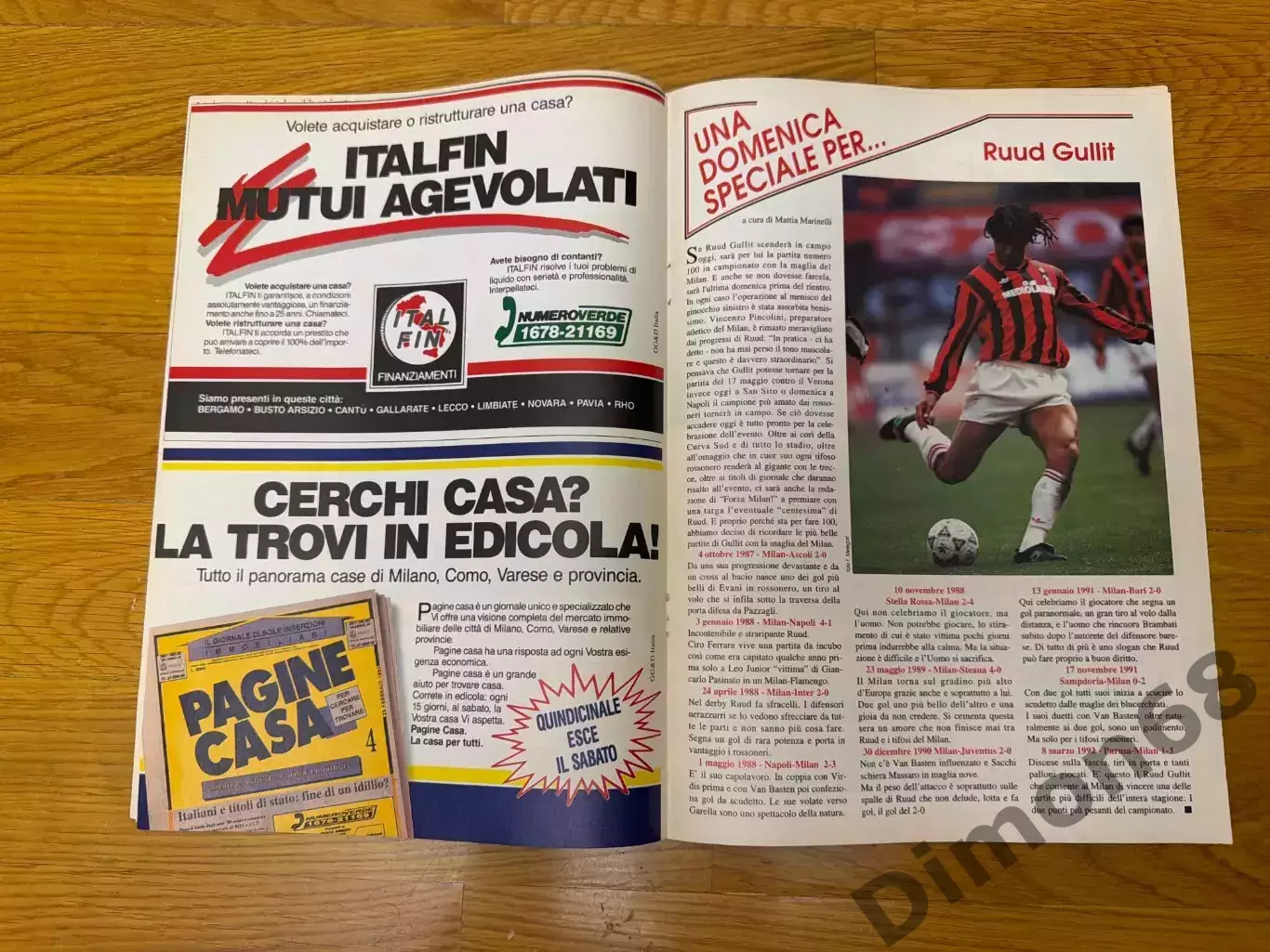 Милан-Лацио сезон 1991/92г 4
