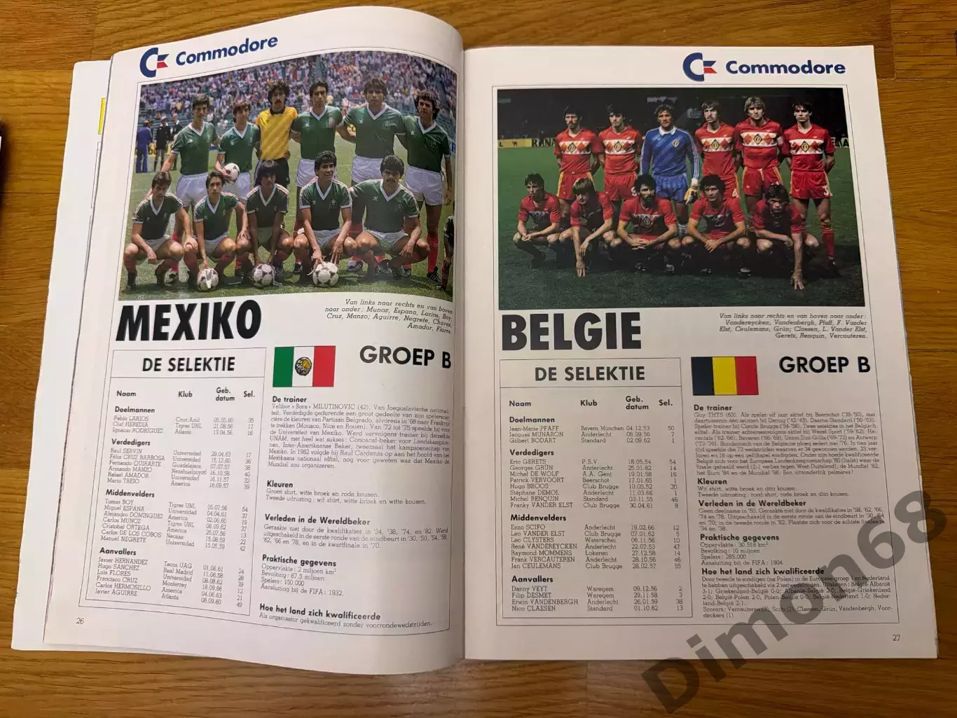 Voetbal спецвыпуск с м 1986г 3