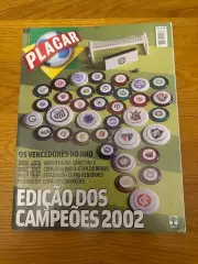 PLACAR все чемпионы Бразилии 2002г целый в идеальном состоянии