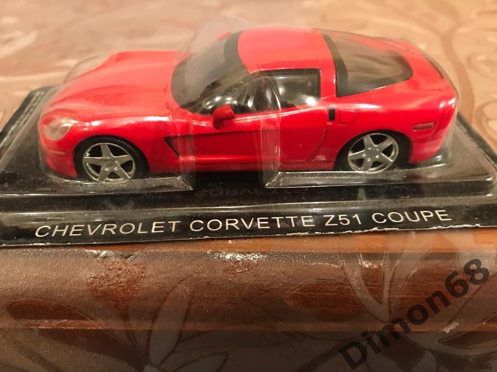 CHEVROLET CORVette Z51 COUPE маштаб модели 1/43 де агостини