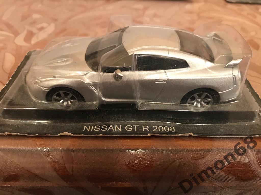 NISSAN GT-R 2008 маштаб модели 1/43 де агостини