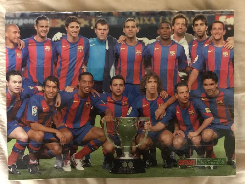 барселона 2004;барселона чемпион испании 2004/5г
