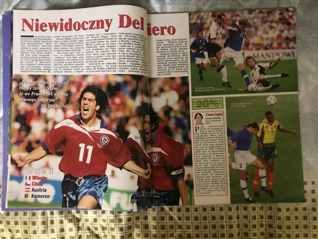 спецвыпуск все о ч м 98г мега постер сб франции; давор шукер 2