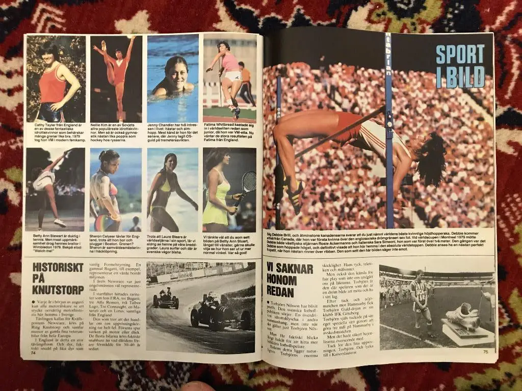 SPORT (швеция журнал без обложки сентябрь октябрь1982г) 5