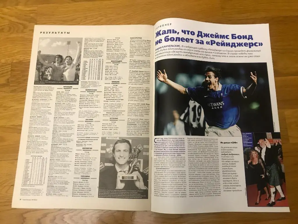 футбол(спорт экспресс)номер 9/25.05.1999г 6