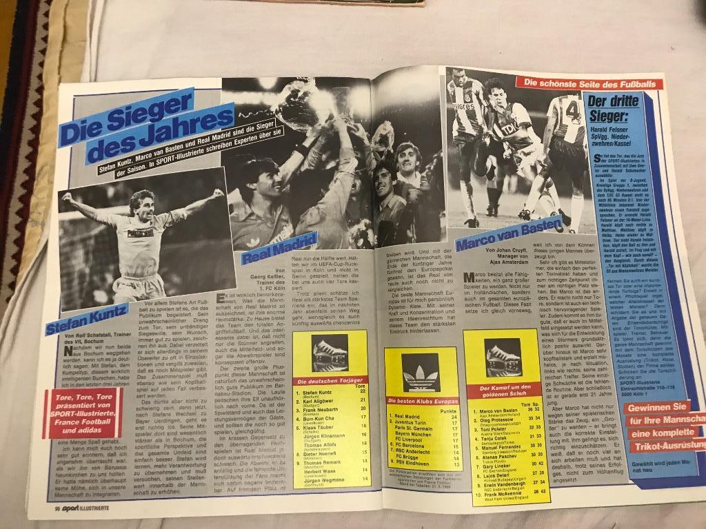 sport illustrierte июнь 1986г 6