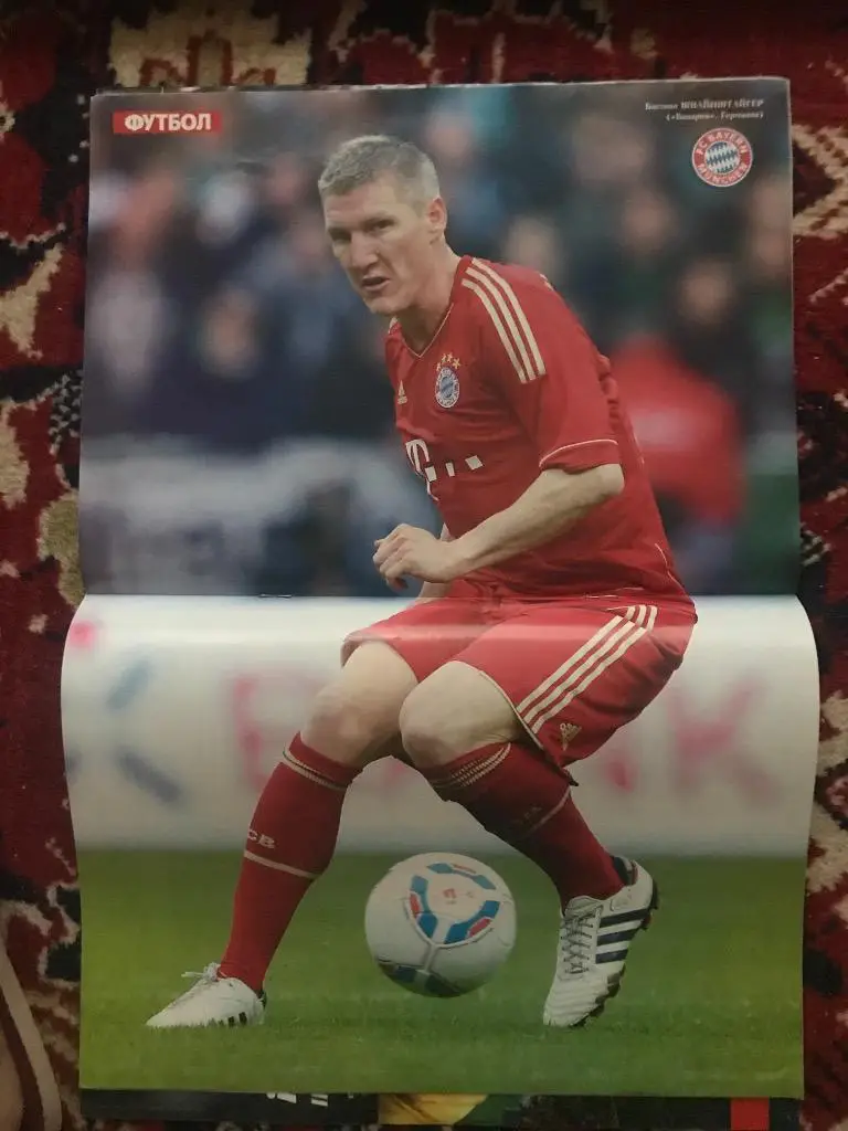 футбол украина 40/2012г (постер швайнтайгер) 1