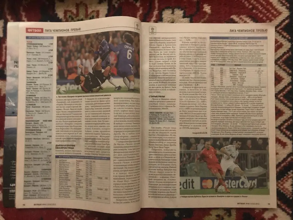 футбол украина 40/2012г (постер швайнтайгер) 3