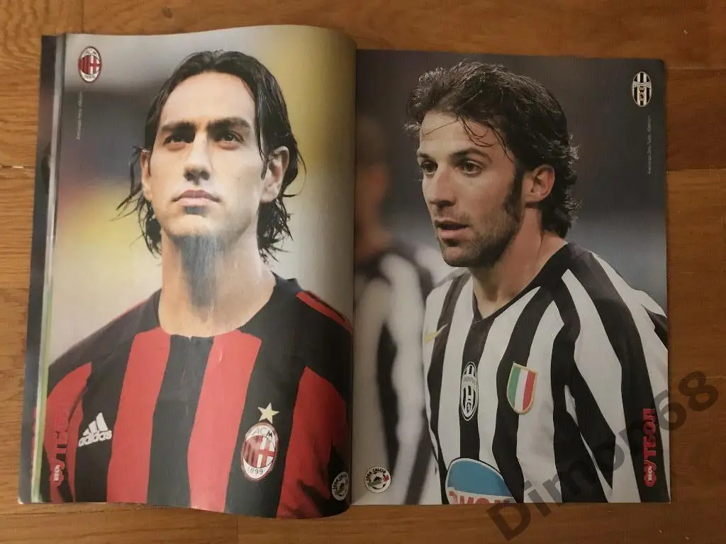 постеры игроков чемпионат италии сезон 2006/07 5