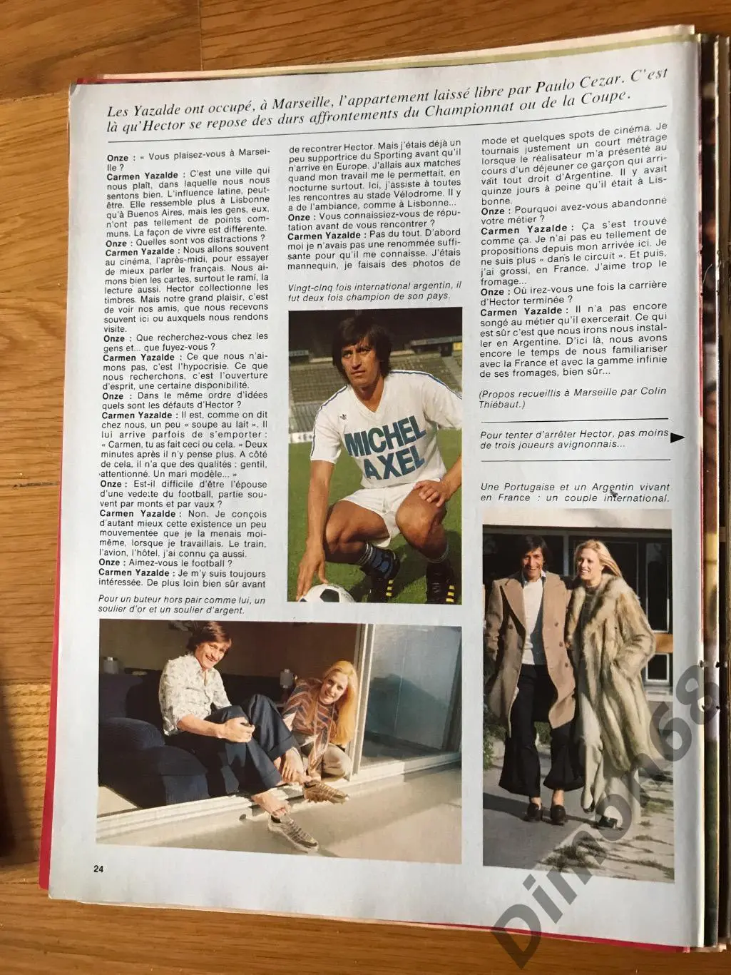 платини ; Hector Yazalde 1