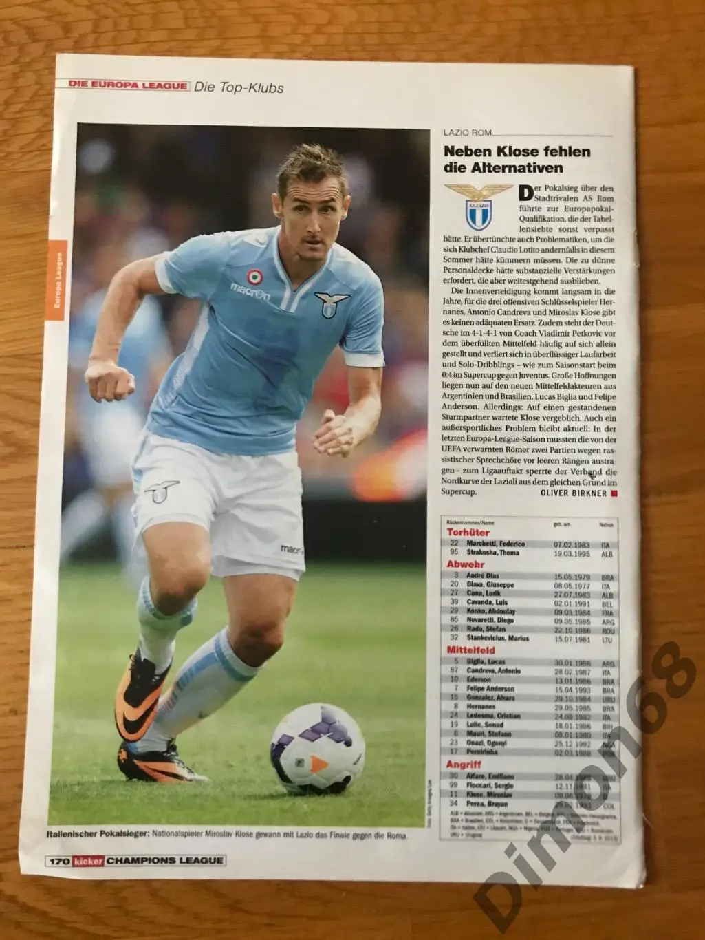 мирослав клозе