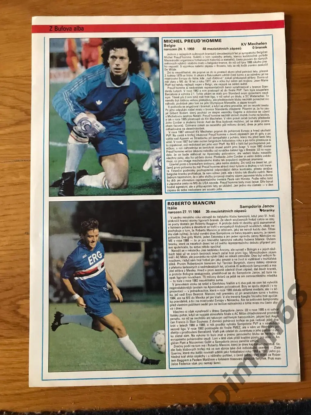 мишель прюдомм; манчини