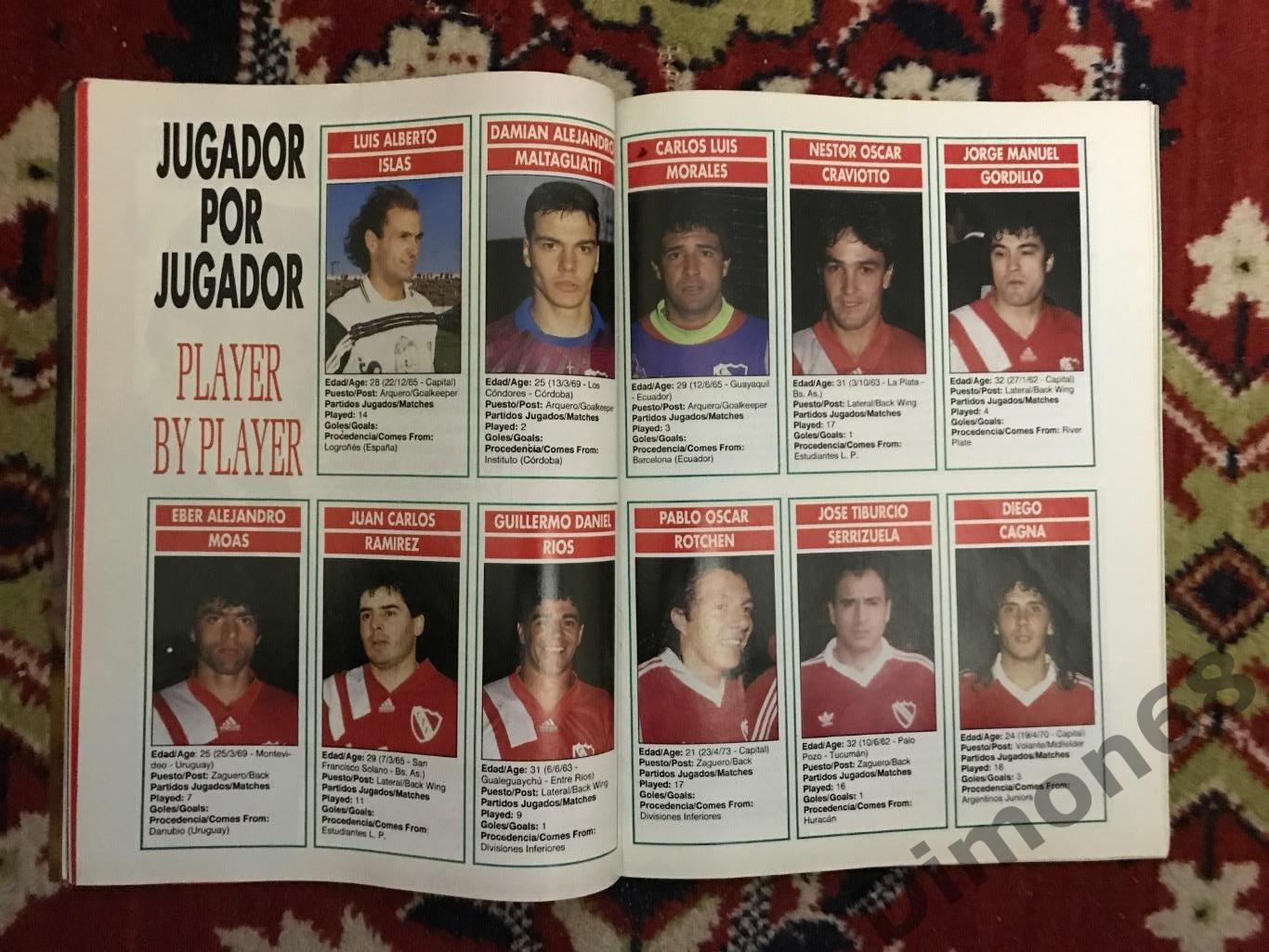 futbol Argentino 1994г 6