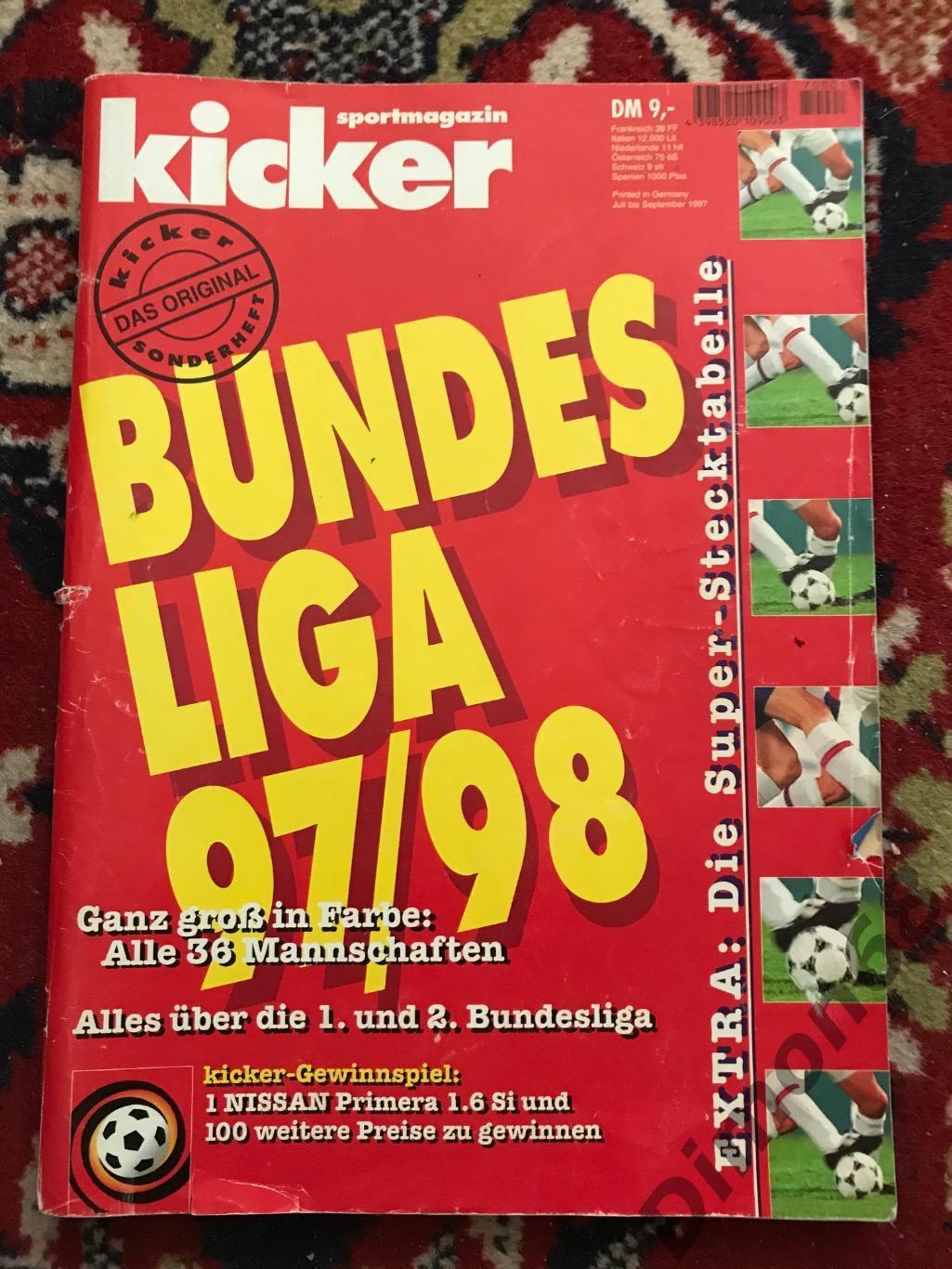 Kicker Bundesliga 97/98