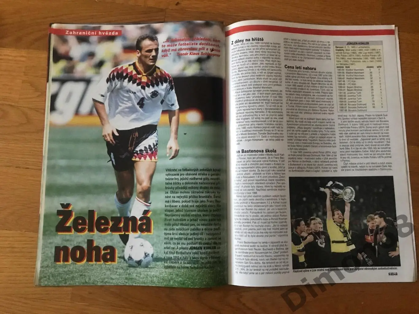 footbal 11/1997г 2