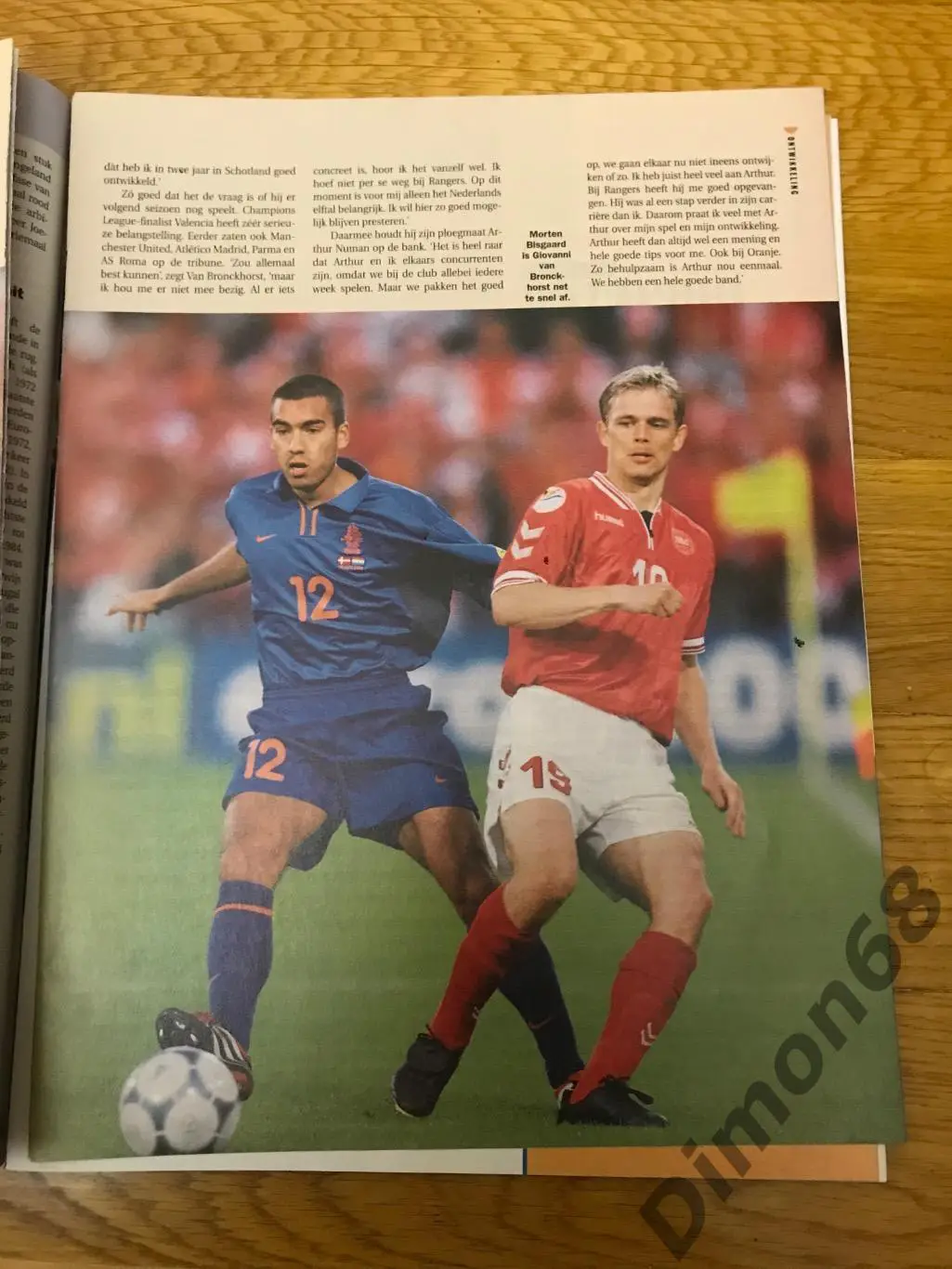 voetbal international журнал без обложки и не целый ч е 2000г 1