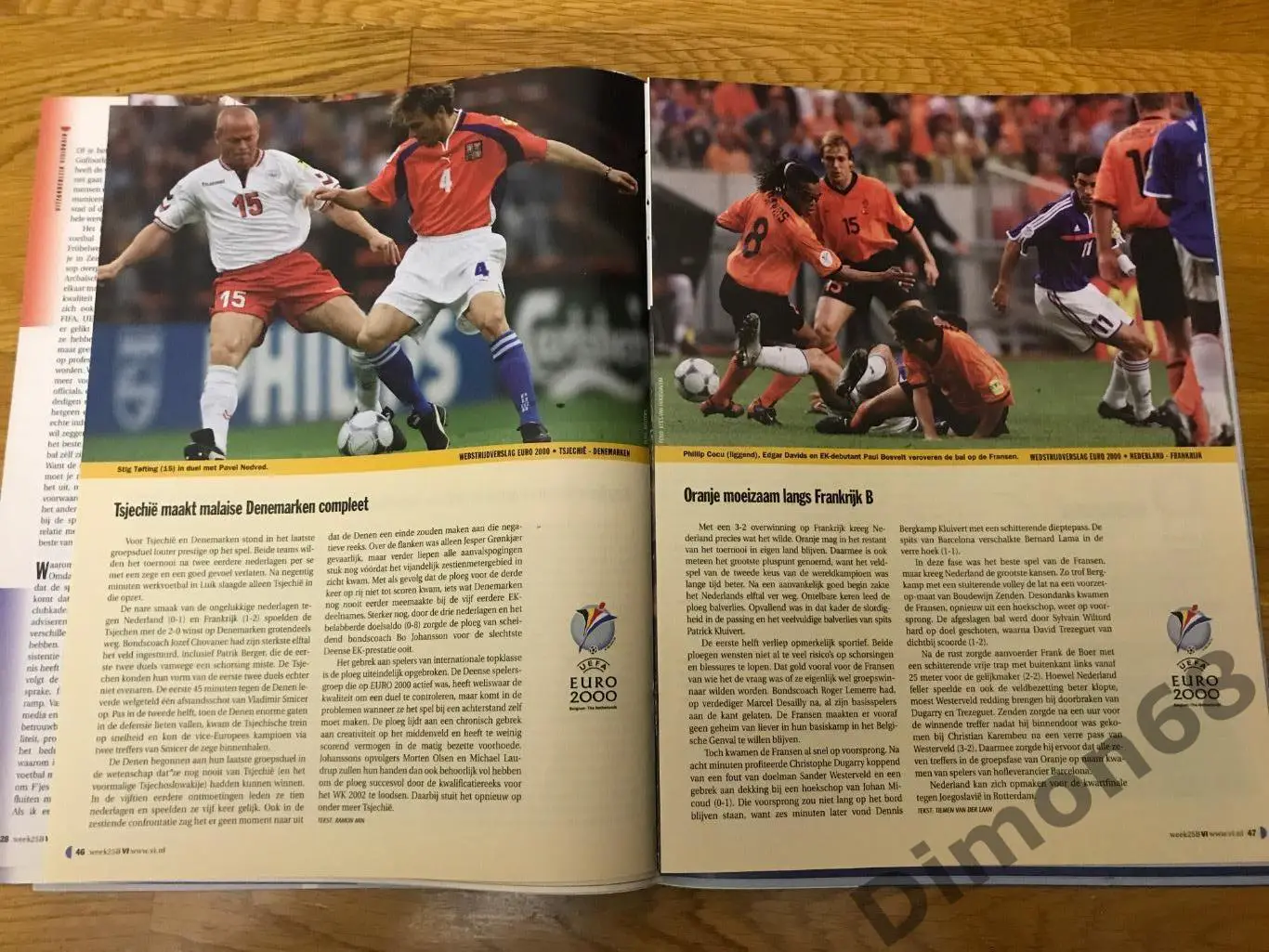 voetbal international журнал без обложки и не целый ч е 2000г 6