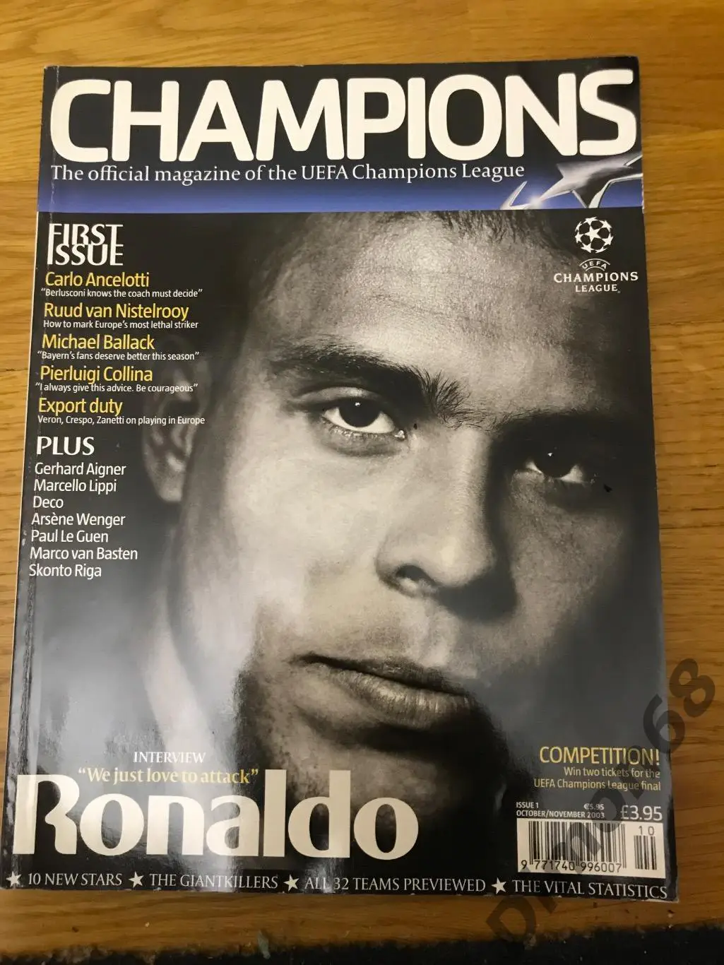 CHAMPIONS ноябрь 2003г