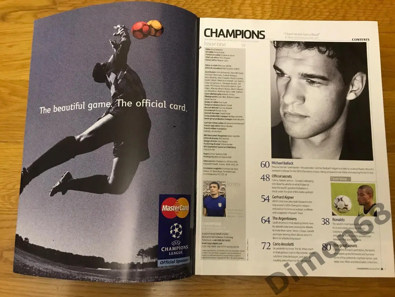 CHAMPIONS ноябрь 2003г 1