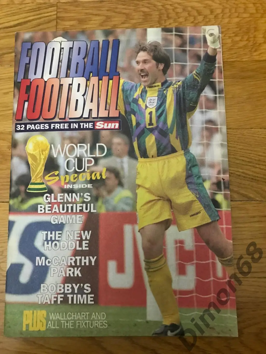 FOOTBAL 1996г целый в идеальном состоянии