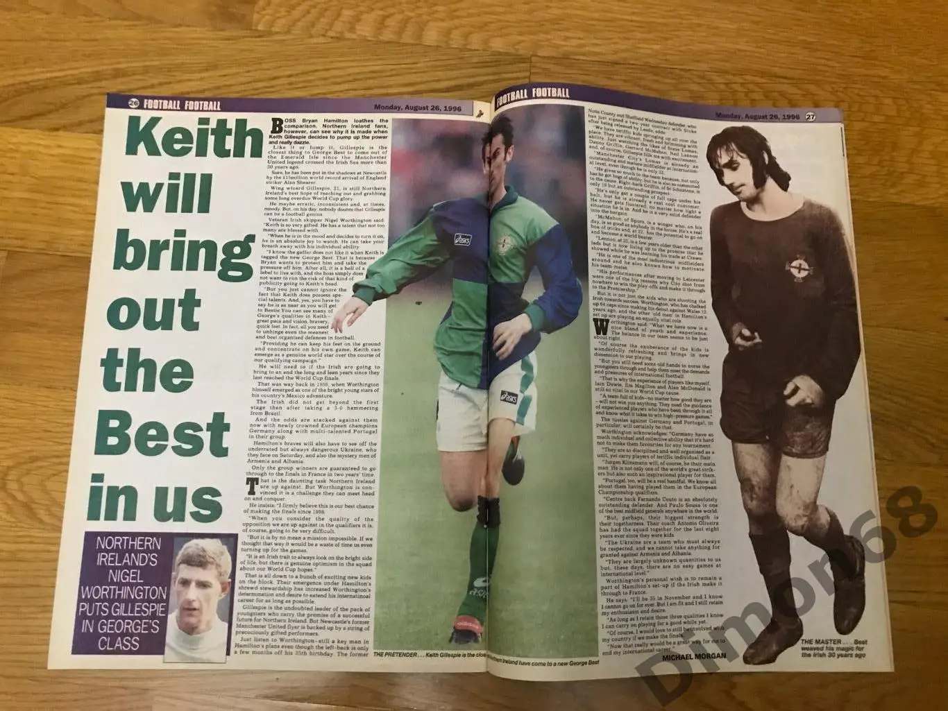 FOOTBAL 1996г целый в идеальном состоянии 5