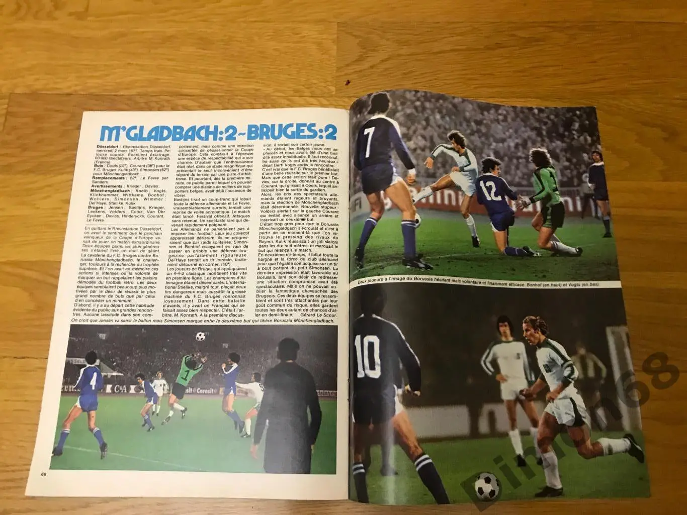 еврокубки фото отчёт матчей из журнала онзе 5