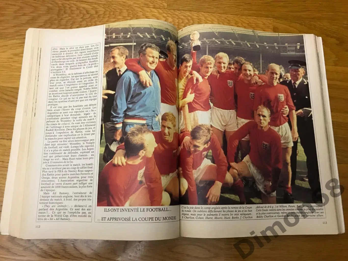 onze mondial история чемпионатов мира 1930-1986г целый в хорошем состоянии 4