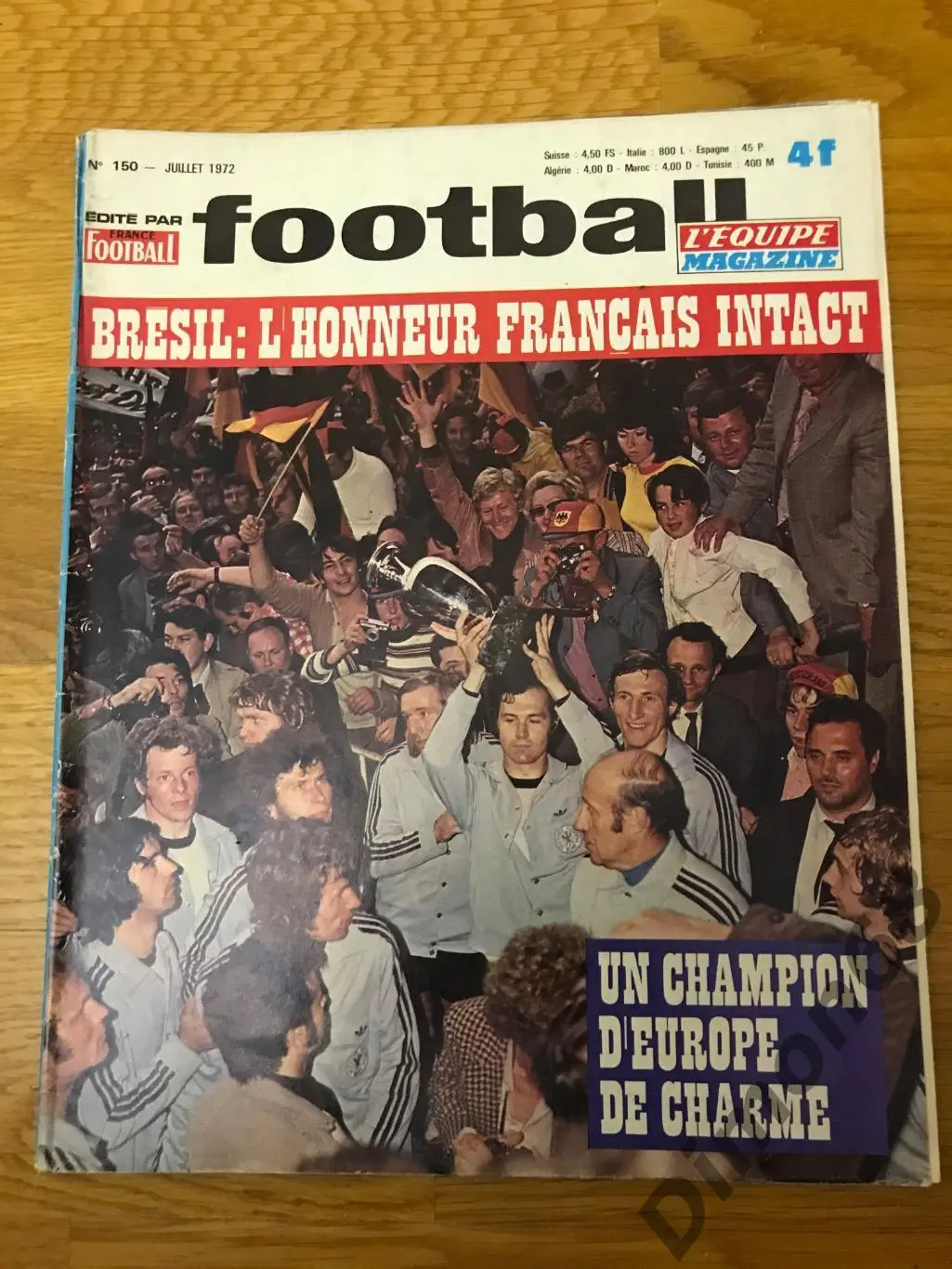 football magazine всё о евро 72г постеры, фото из разных номеров