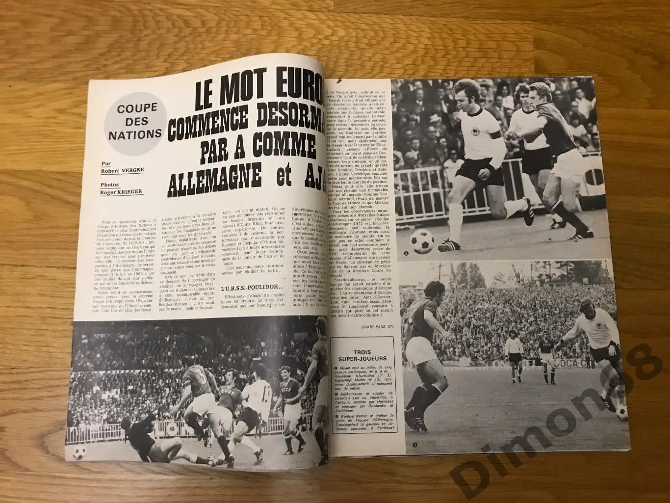 football magazine всё о евро 72г постеры, фото из разных номеров 1