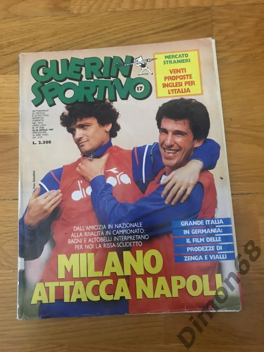 Guerin sportivo’17 1987г журнал целый в идеальном состоянии