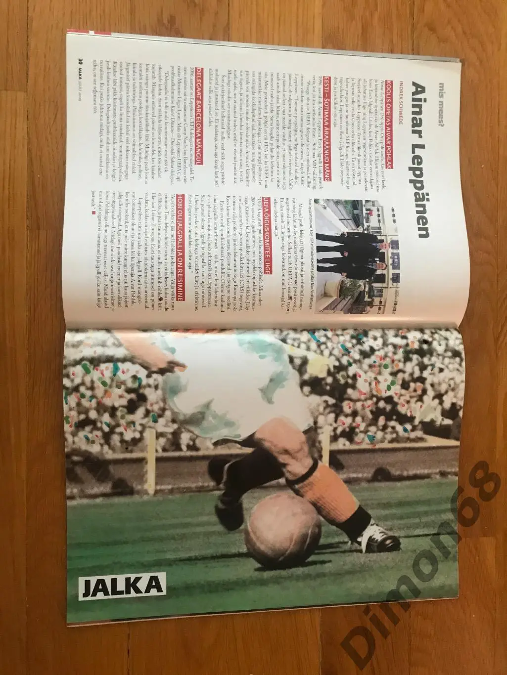 JALKA июль 2009г журнал в идеальном состоянии только без постера Барселон 3