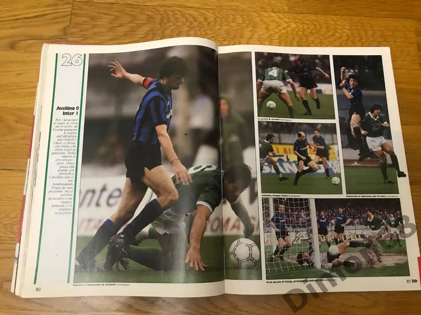 Guerin sportivo’17 1987г журнал не целый есть на два листа постер парма 4