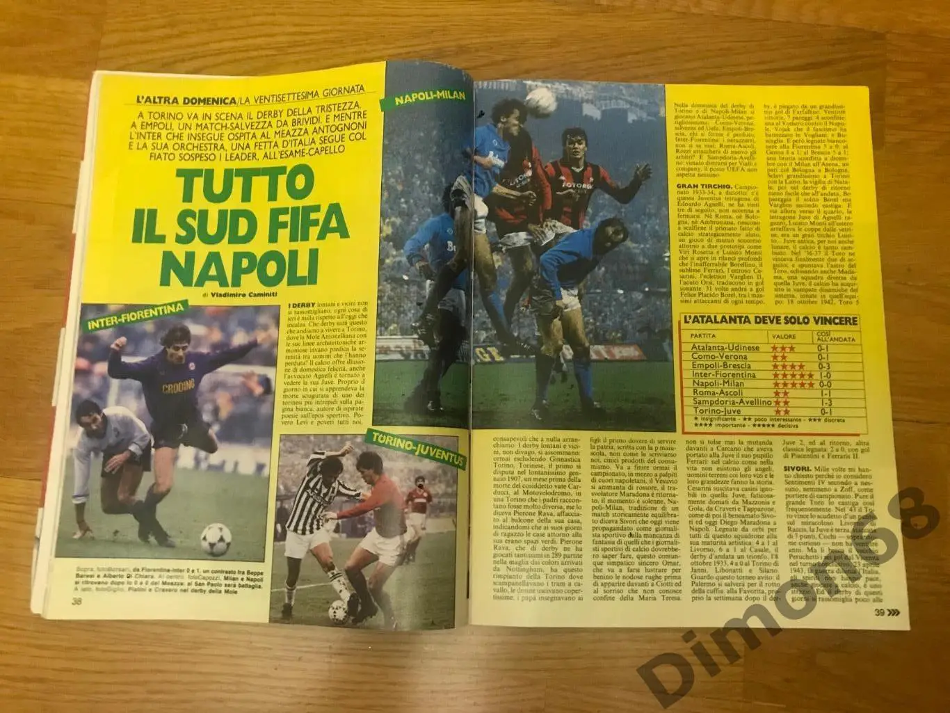 Guerin sportivo’17 1987г журнал не целый 1