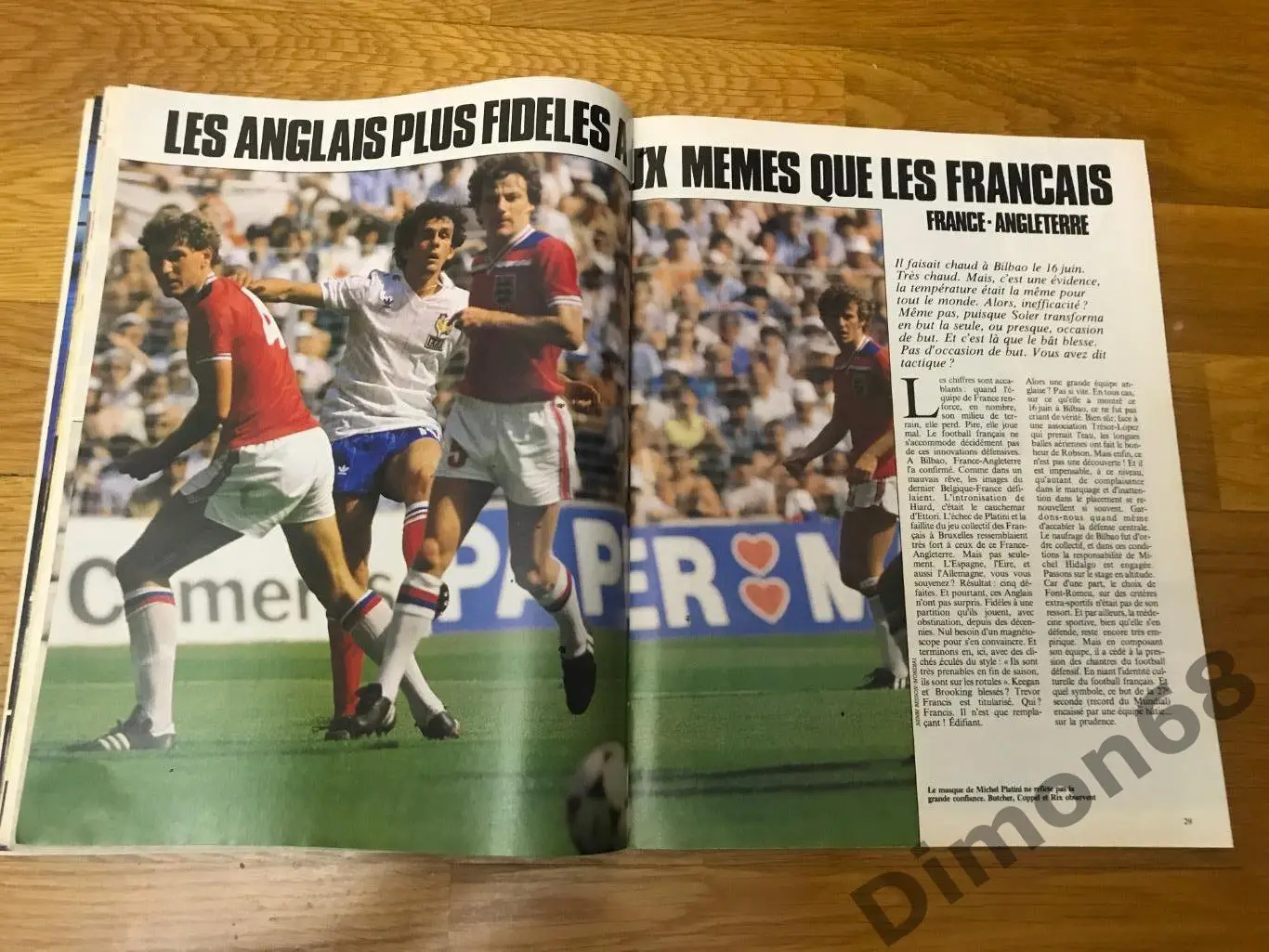 mondial’28 1982г журнал без мега постера 2