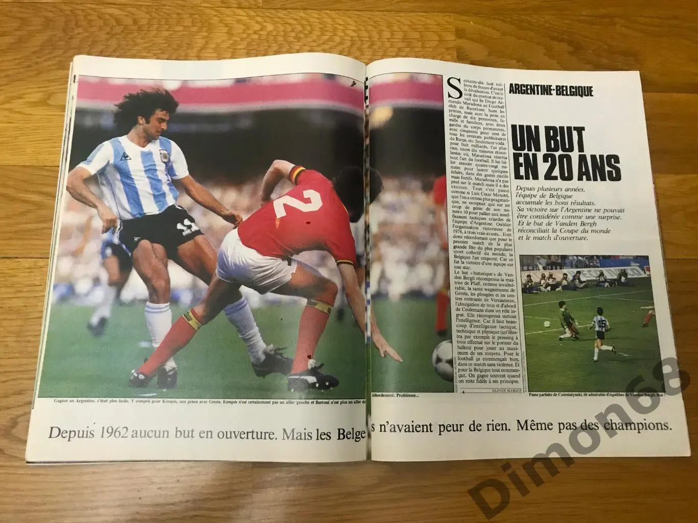 mondial’28 1982г журнал без мега постера 5