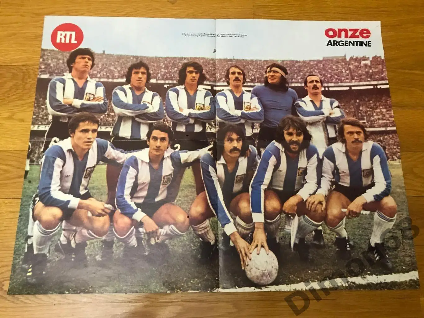 сб аргентины 1978г из журнала onze