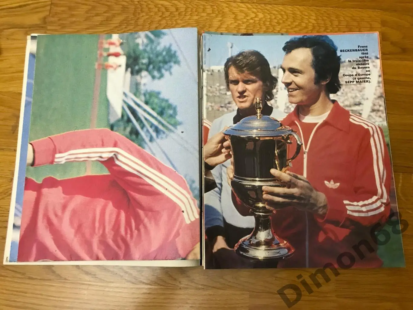 football magazine 208/1977г + мега постер 1