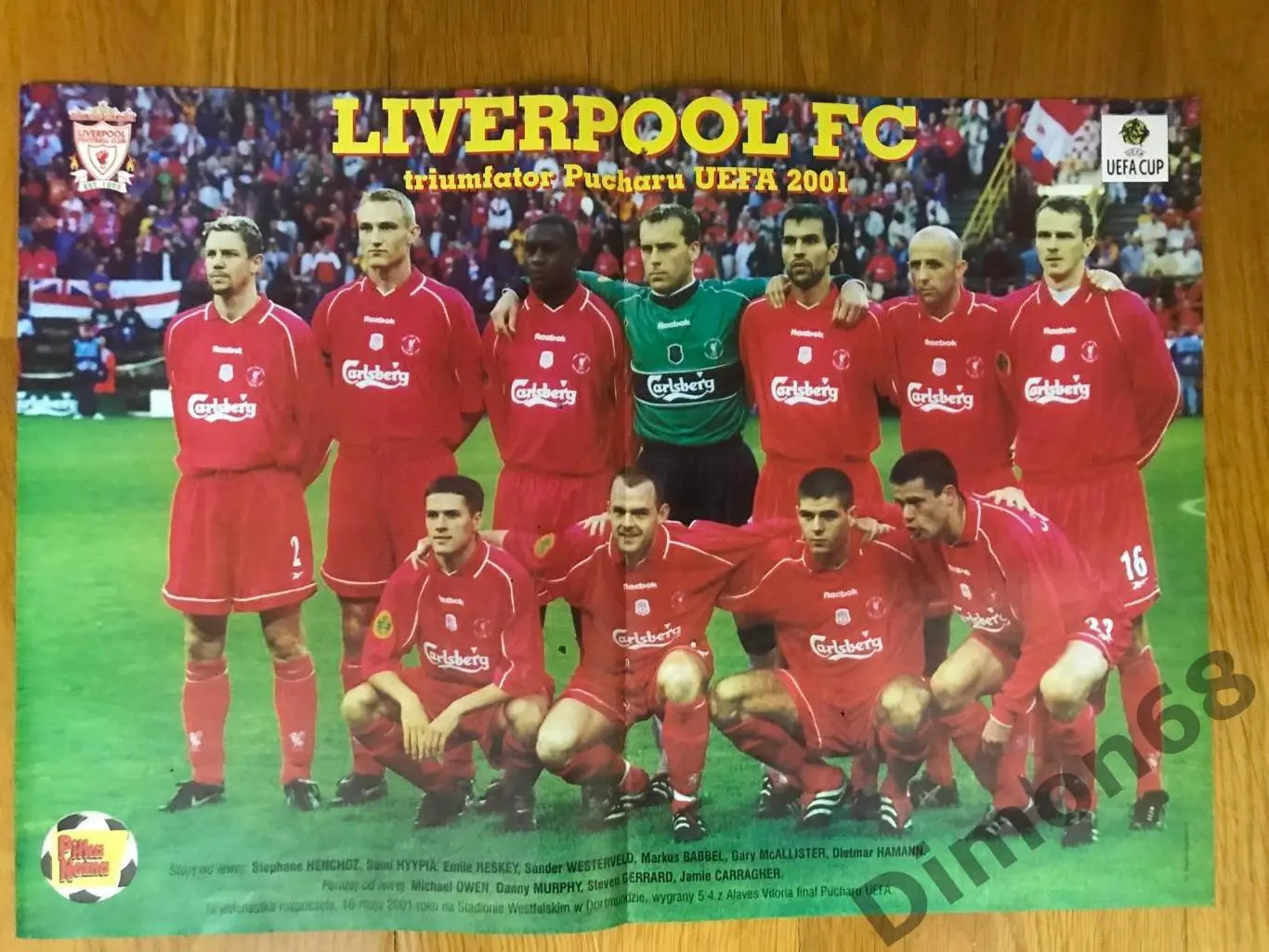 ливерпуль финал кубок уэфа 2001г