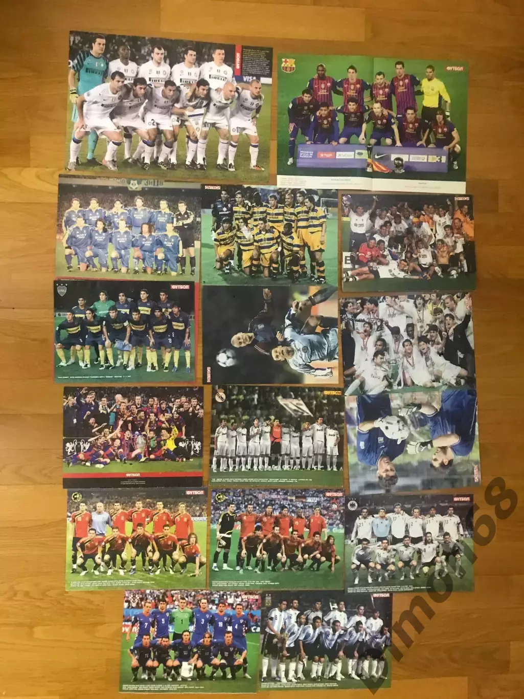 16 постеров команд и сб ; 6 постеров игроков