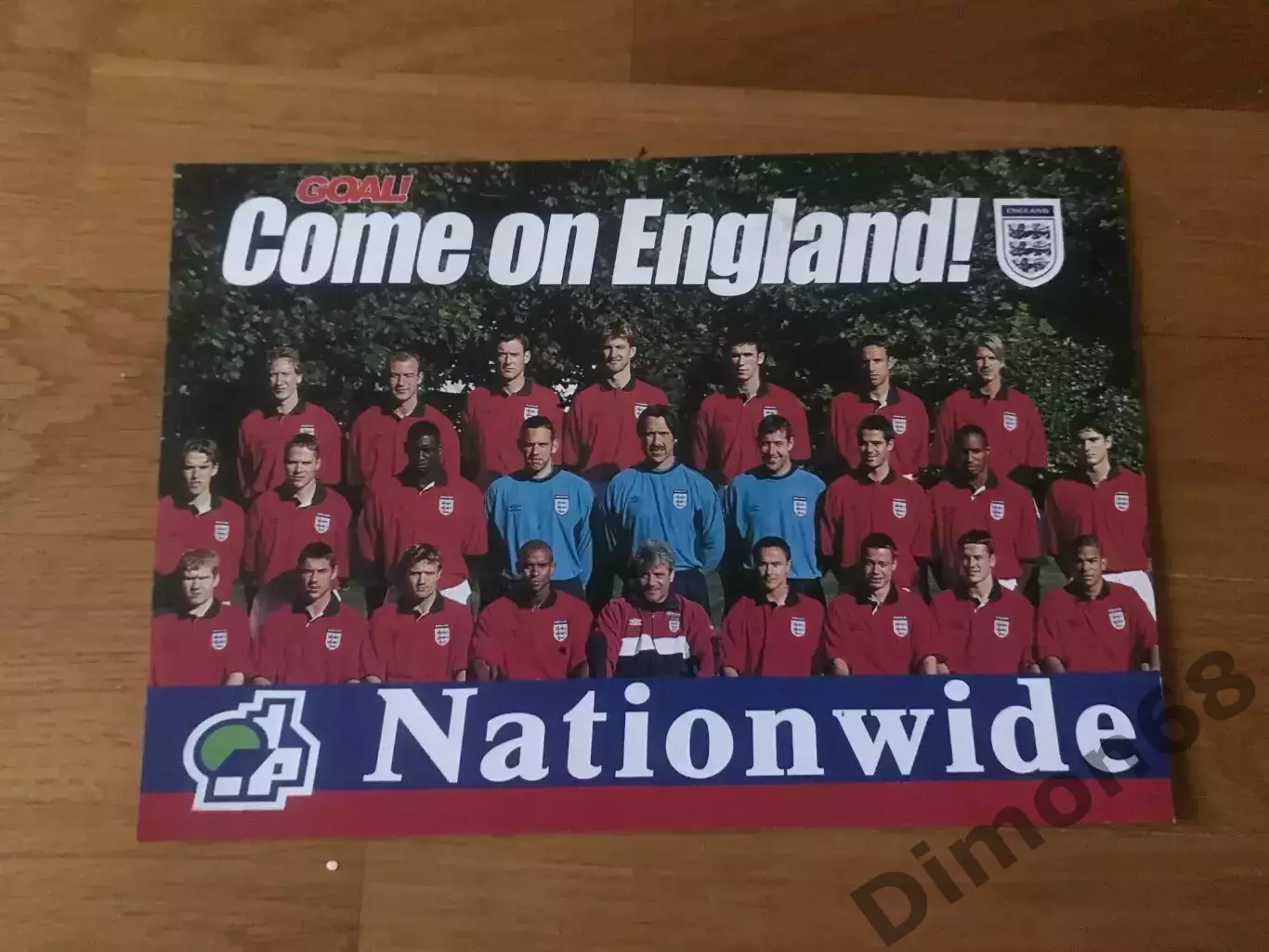 сб англии; сб шотландия евро 2000г из английского журнала